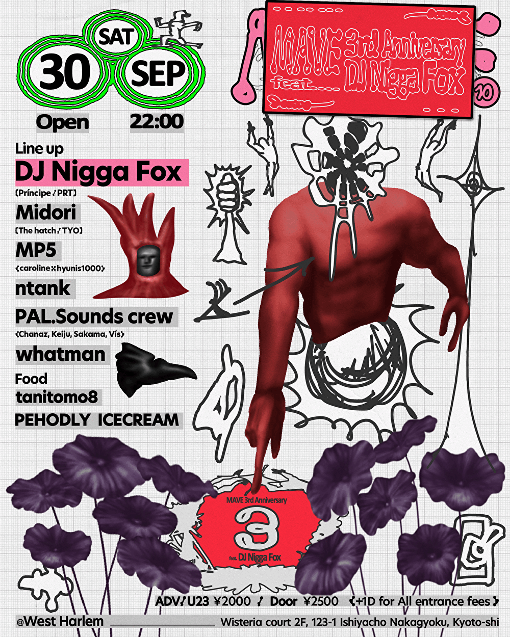 MAVE 3rd Anniversary feat.DJ Nigga Fox
