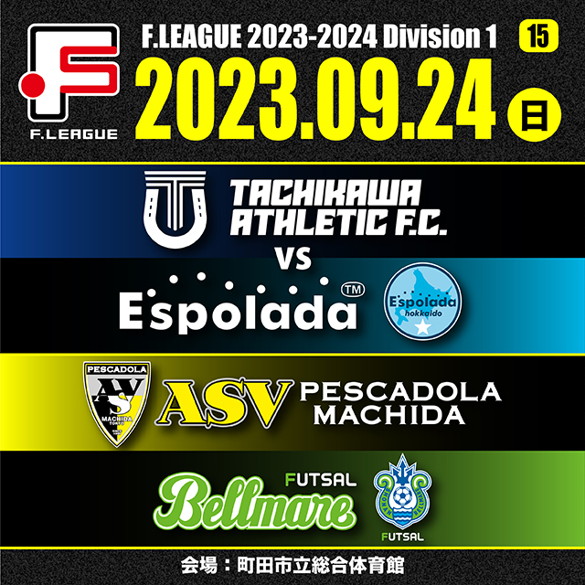 F.League 2023-2024 Div.1 第15節