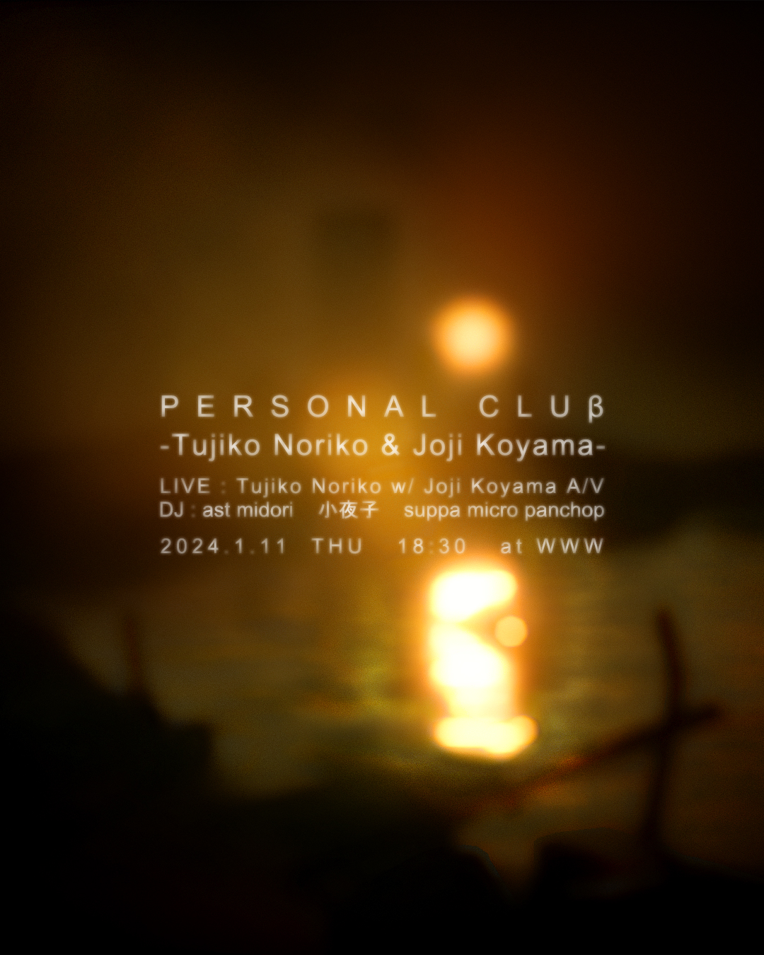 PERSONAL CLUβ -Tujiko Noriko & Joji Koyama-