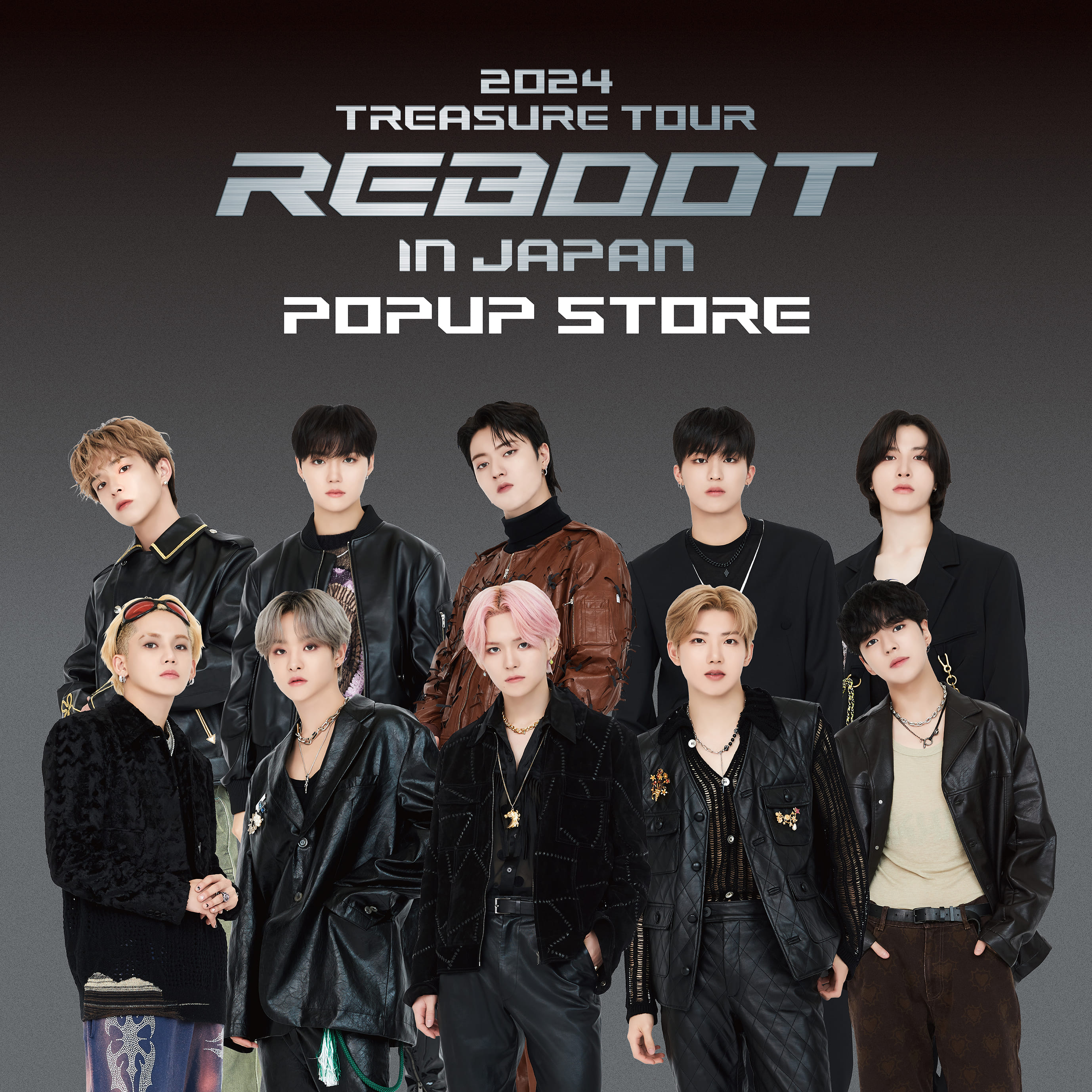 【東京会場】『2024 TREASURE TOUR [REBOOT] IN JAPAN』POPUP STOREの開催スケジュール一覧｜ライヴポケット