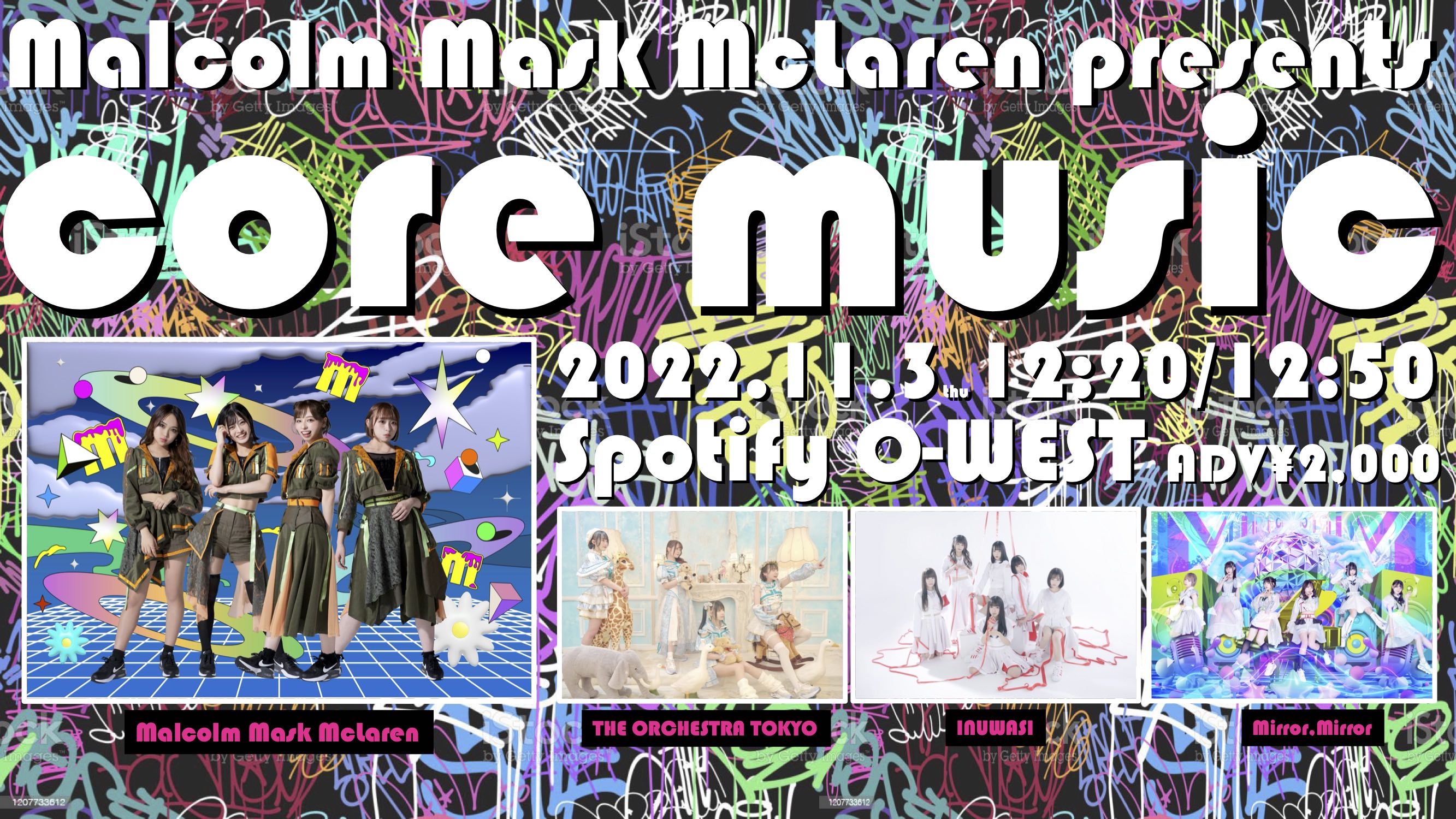Malcolm Mask McLaren presents core music