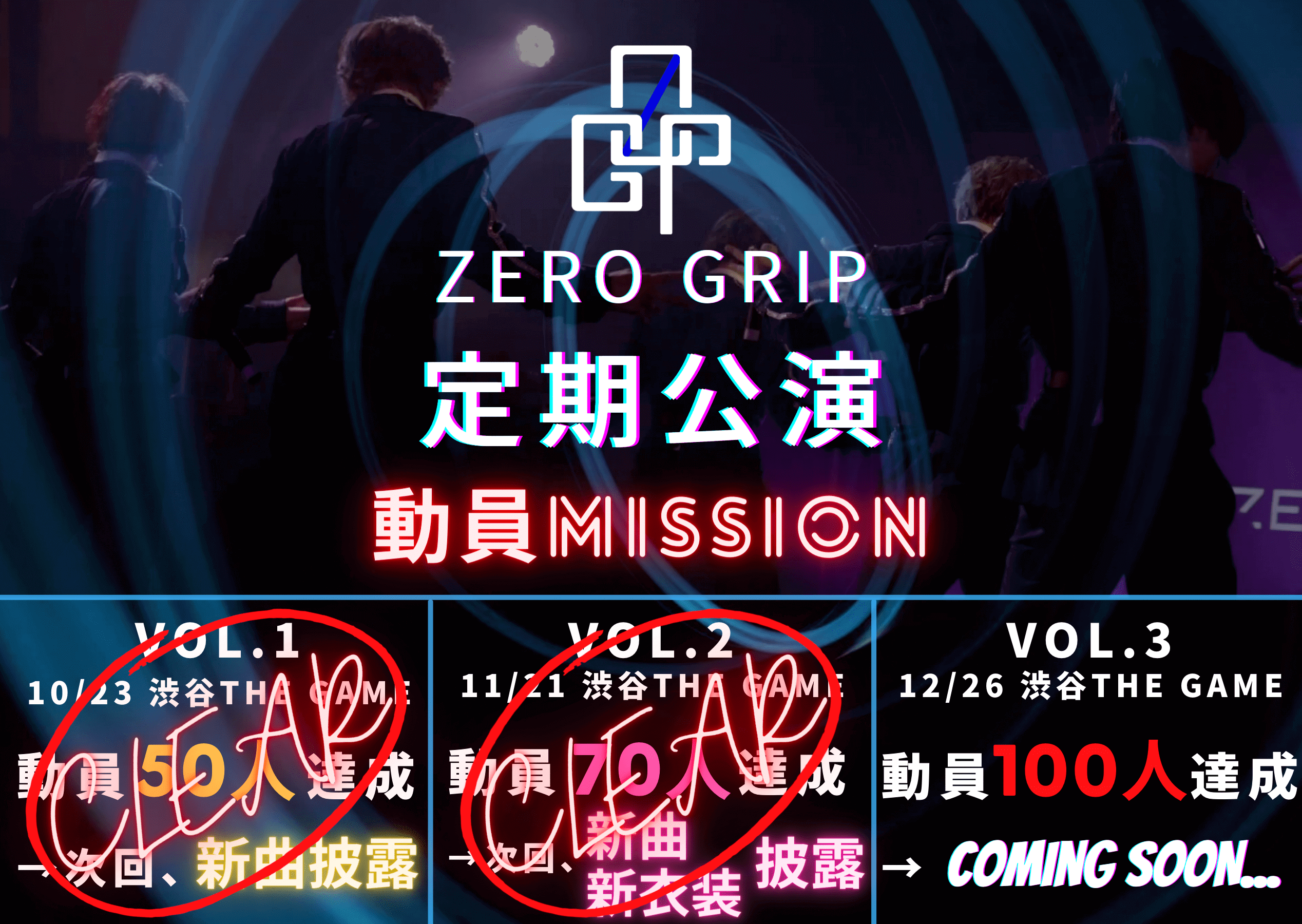 ZERO GRIP 定期公演 Vol.3