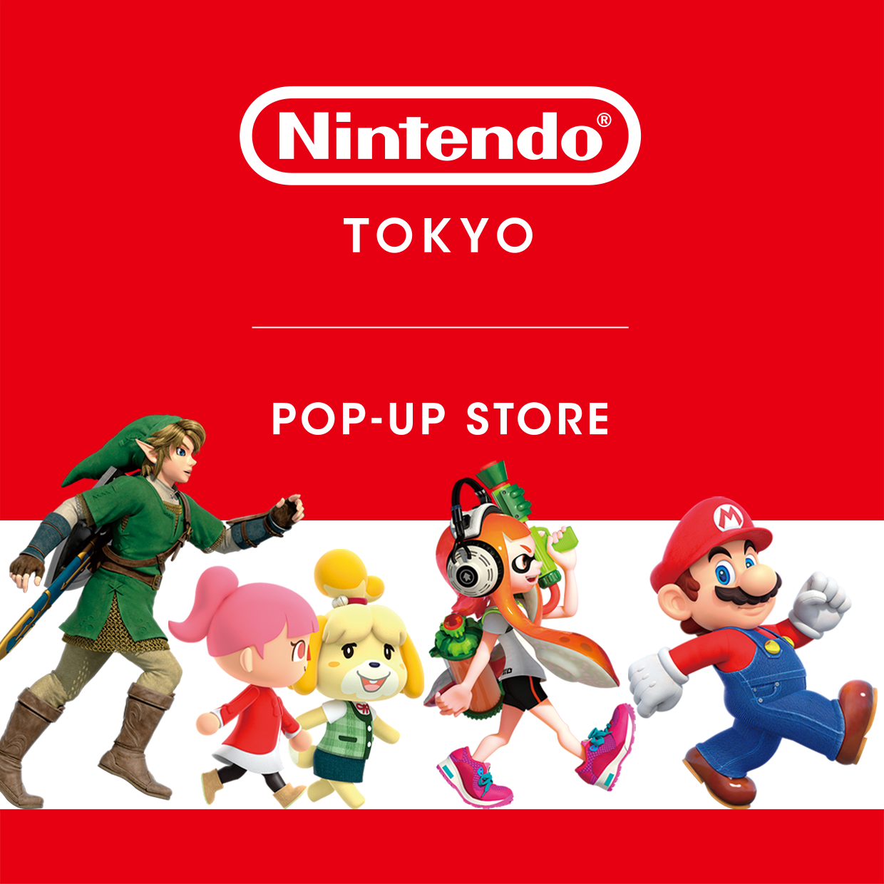 10：00～14：10　Nintendo TOKYO POP-UP STORE in AMUPLAZA KAGOSHIMA　入店チケット予約 　10月10日(月)