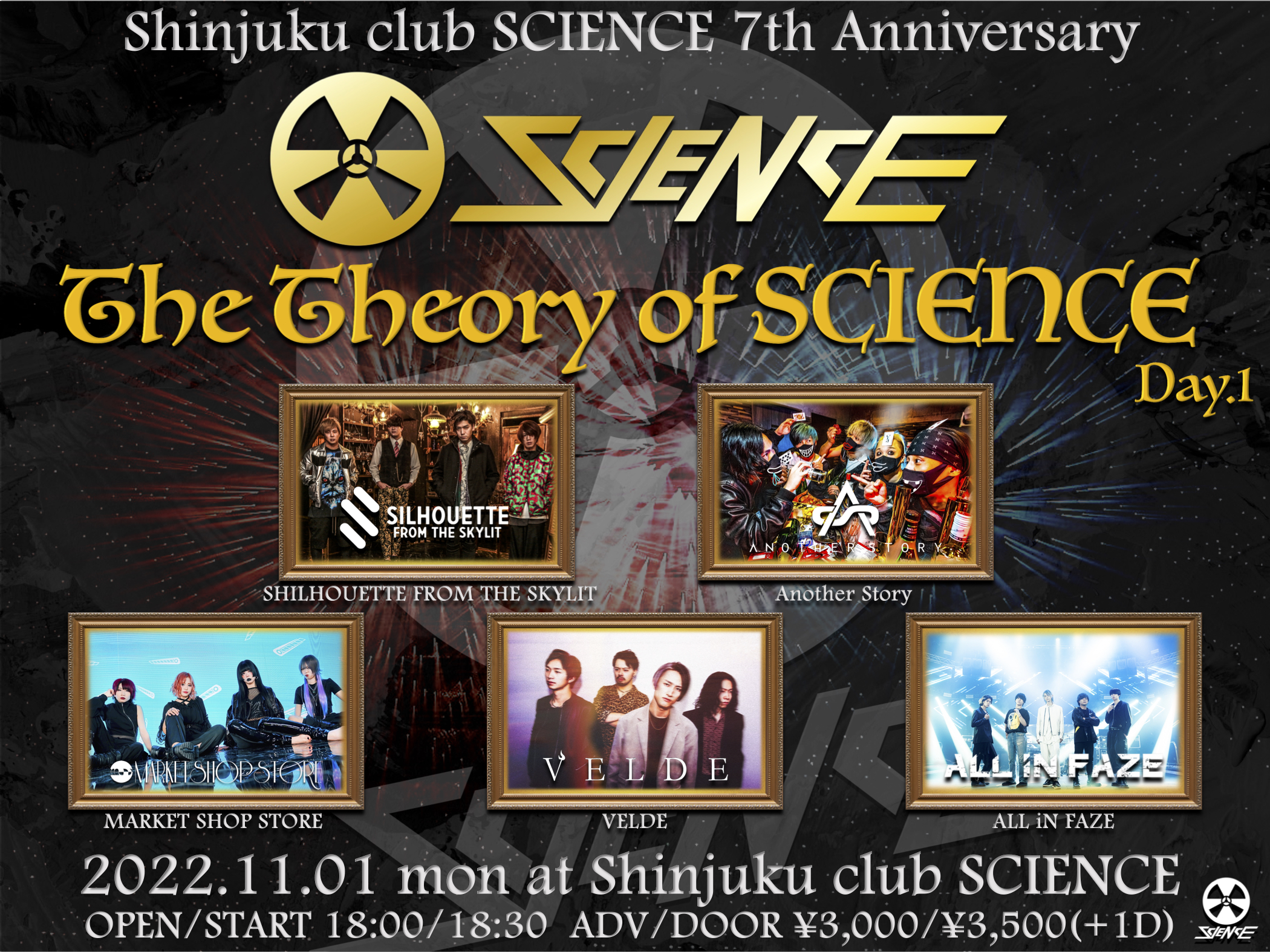 The Theory of SCIENCE DAY1 〜Shinjuku club SCIENCE 7th Anniversary〜