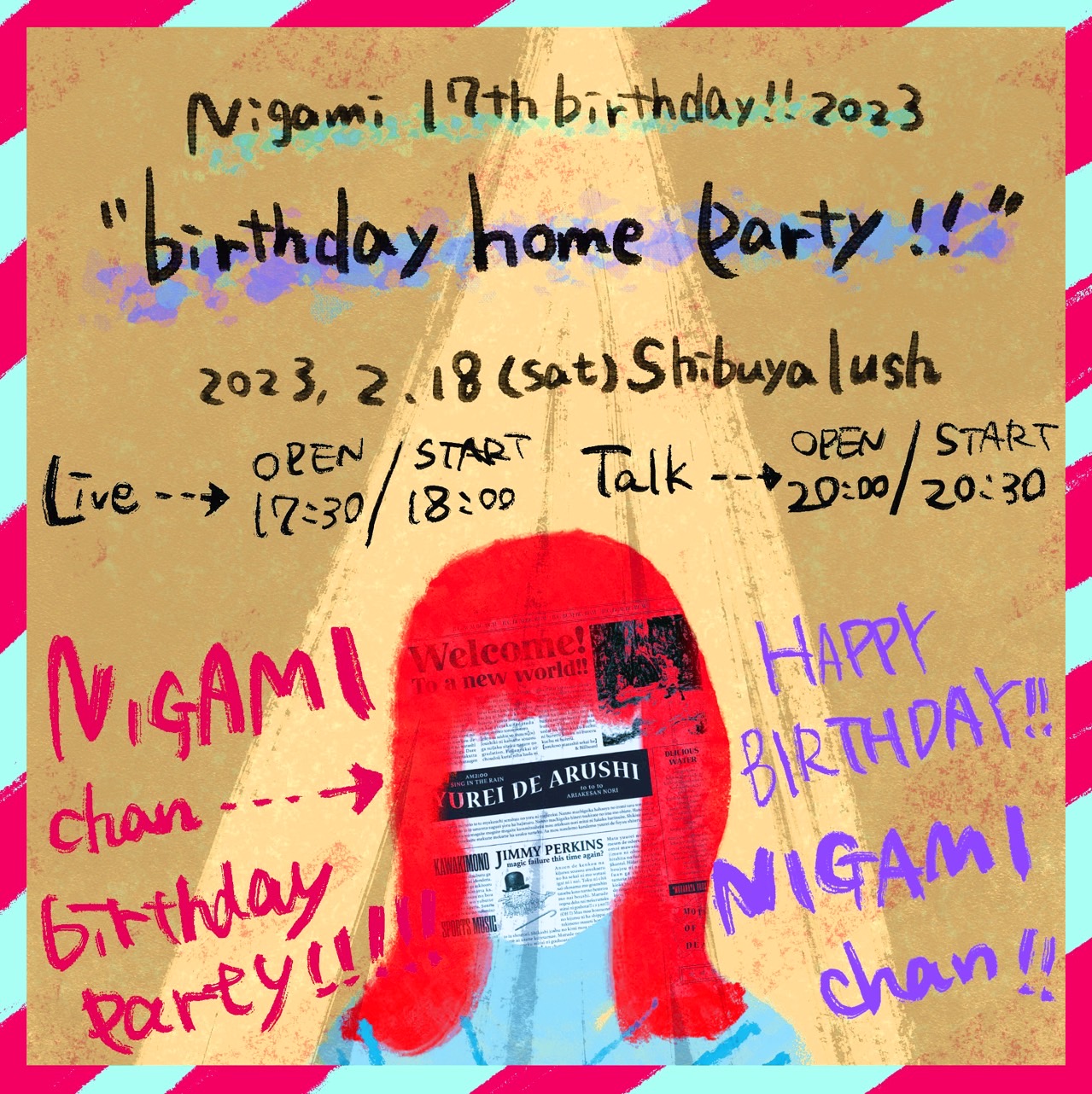 nigami 17th birthday!! “birthday home party!!”