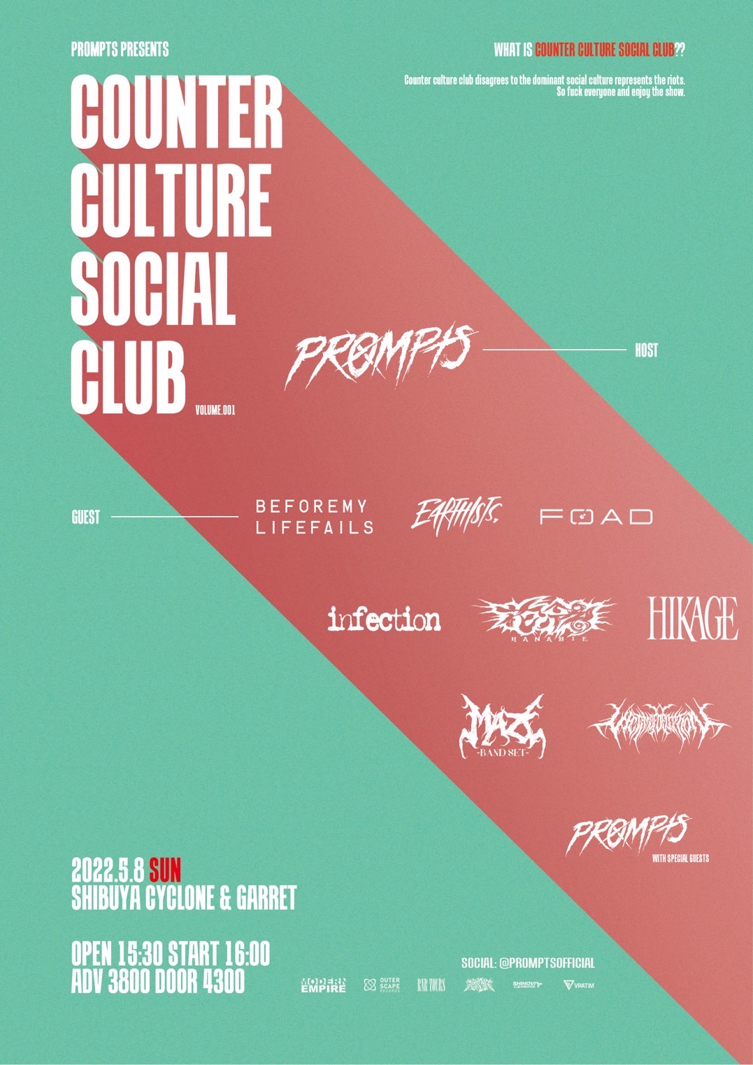 Prompts pre."Counter Culture Social Club"