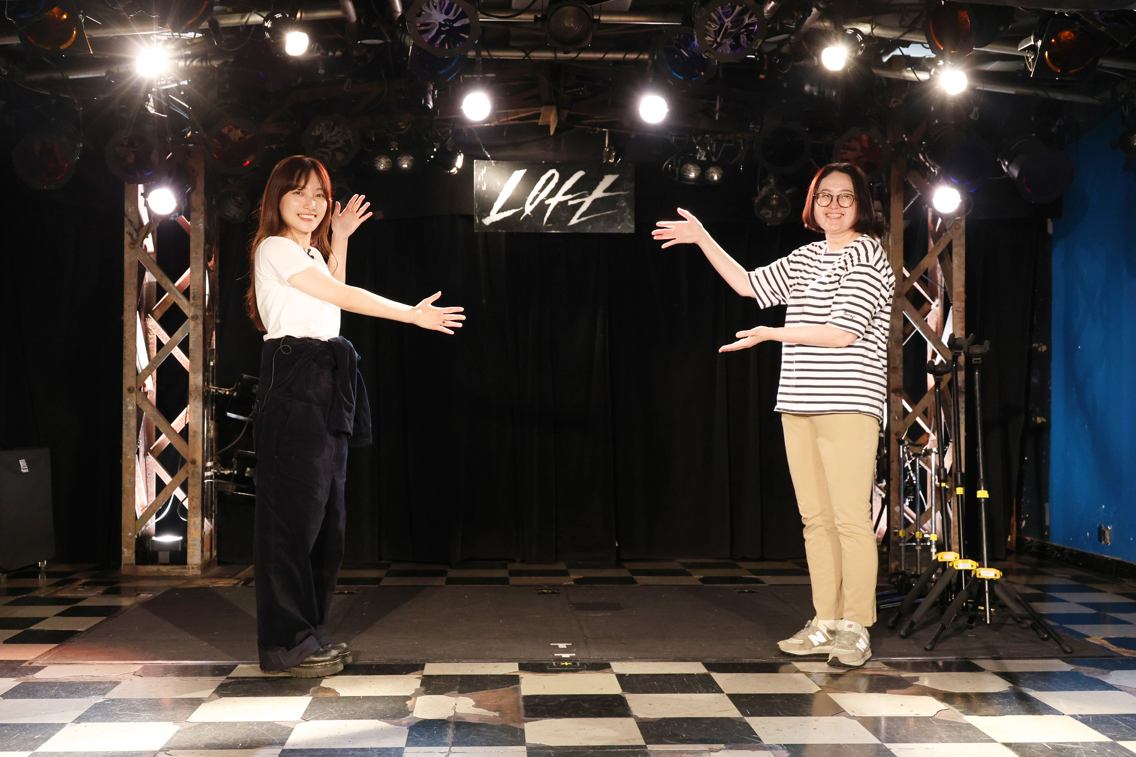 樋口さんとなべみくのインタビュー写真