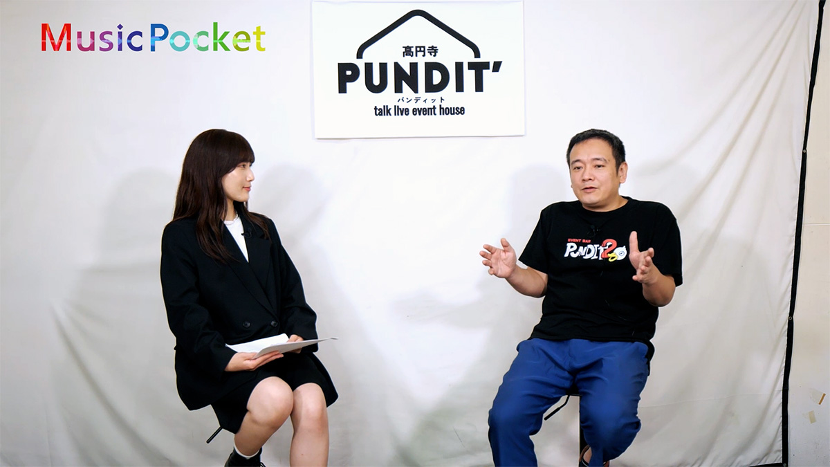 奥野さんとなべみくのインタビュー写真